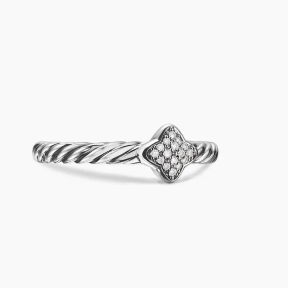 David Yurman QUATREFOIL STACK RING - Picture 1 of 3